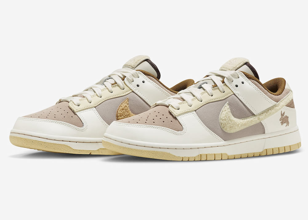 Nike Dunk Low Year Of The Rabbit White Taupe Fd4203 211 3 - www.kickbulk.co
